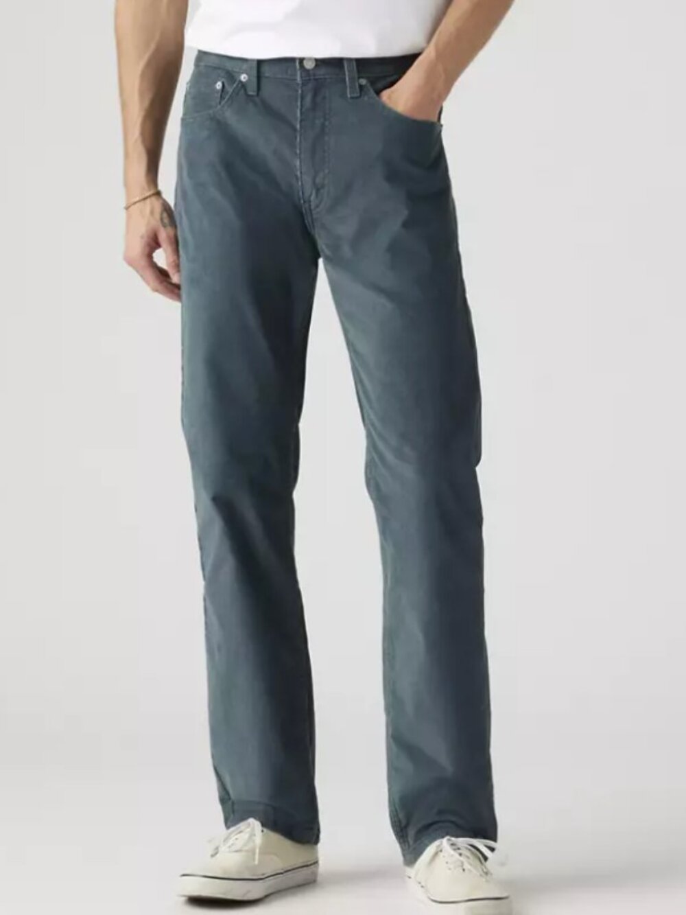 NWT Levi's Men's 505 Regular Fit Corduroy 34 X 32